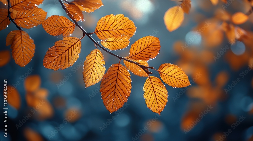 Autumnal Tree Branches Adorned with Vibrant Leaves - Perfect for Nature, Seasonal, and Fall Themed Designs Autumnal Tree Branches Adorned with Vibrant Leaves - Perfect for Nature, Seasonal, and Fall Themed Designs