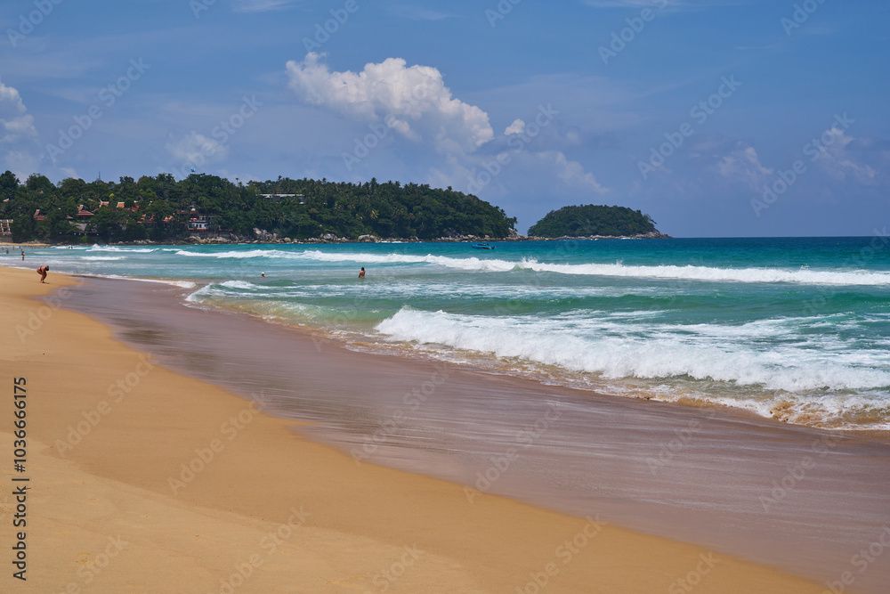 Karon beach in Phuket, Thailand Karon beach in Phuket, Thailand