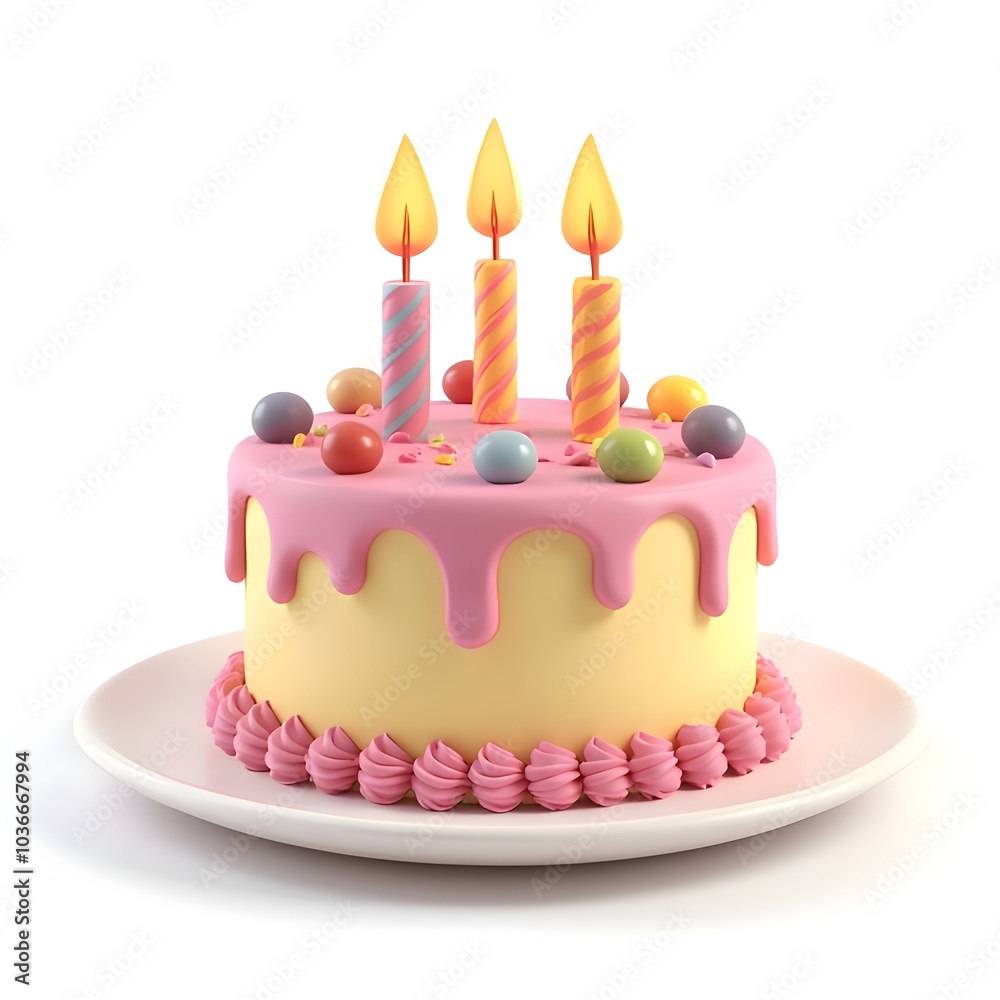 Birthday Cake with Candles
Birthday Cake with Candles