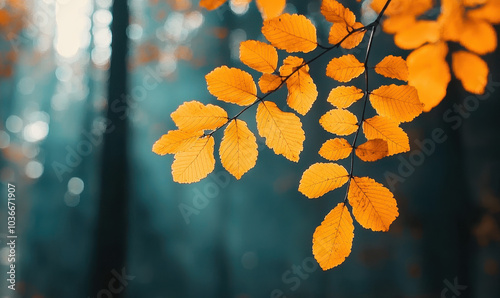 Vibrant Autumn Leaves: A Glimpse into Nature's Seasonal Beauty