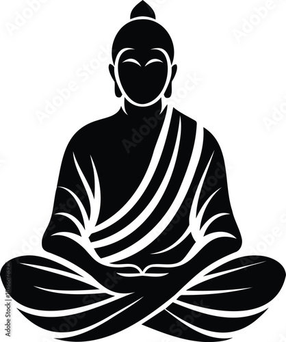 buddha statue silhouette
