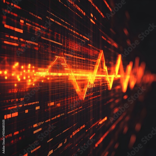 Wallpaper Mural Futuristic Arrow Collage Design for Corporate Business and Financial Market Strategies Torontodigital.ca