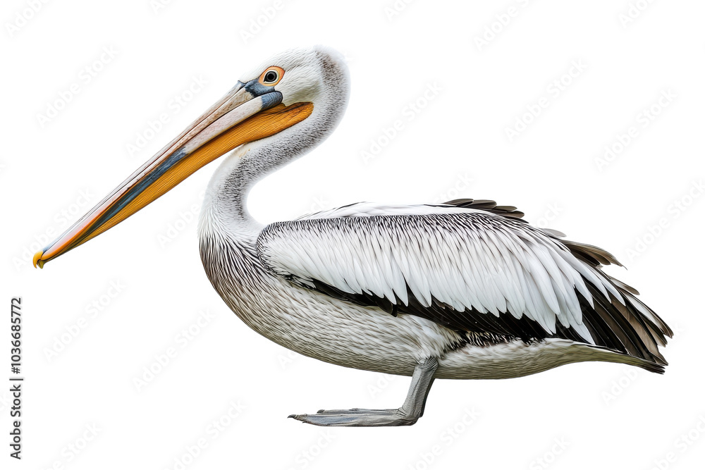 Stunning Isolated Pelican on a Pure transparent Background Perfect for Design Projects and Educational Materials Stunning Isolated Pelican on a Pure transparent Background Perfect for Design Projects and Educational Materials