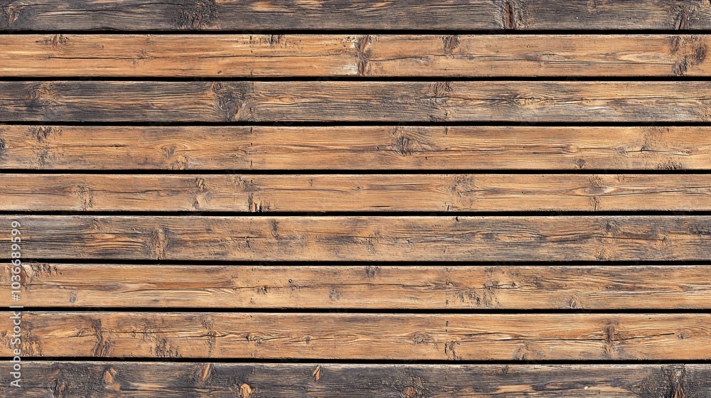 Close-up view of a rustic wooden plank texture, showcasing the natural grain and variations in color, ideal for backgrounds or design elements. Close-up view of a rustic wooden plank texture, showcasing the natural grain and variations in color, ideal for backgrounds or design elements.