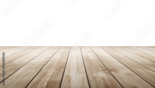 wooden floor border isolated on transparent background cutout