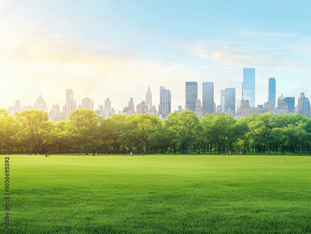 Fototapeta premium A Night Journey Through the Narrow Valley to the Glittering City Below