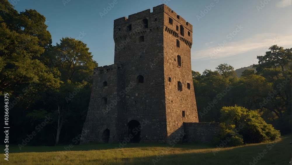 The archer tower serves as a reminder of heritage The archer tower serves as a reminder of heritage