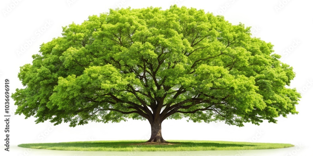 Breezy Nut Tree with Vibrant Green Spring Leaves and Light Bark Isolated with Alpha Channel for Nature, Gardening, and Outdoor Themes Breezy Nut Tree with Vibrant Green Spring Leaves and Light Bark Isolated with Alpha Channel for Nature, Gardening, and Outdoor Themes