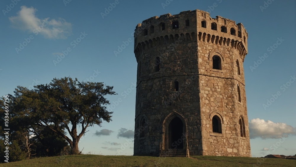 The archer tower serves as a safe haven for weary travelers seeking comfort and peace The archer tower serves as a safe haven for weary travelers seeking comfort and peace