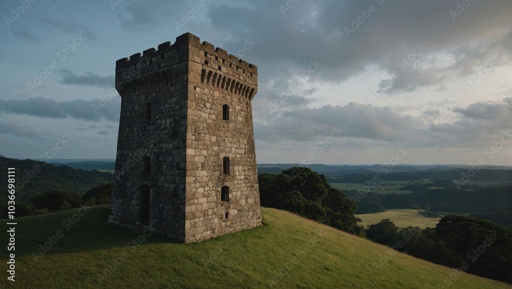 The archer tower serves as a sanctuary for artists and dreamers alike The archer tower serves as a sanctuary for artists and dreamers alike