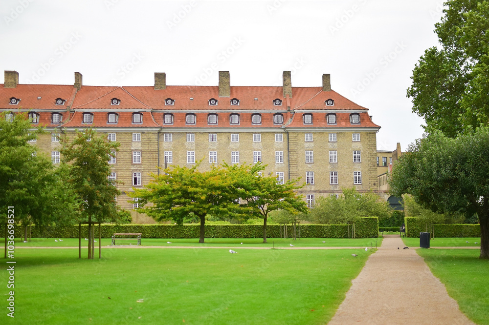 Beautiful Nordic architecture in Rosenborg Slot, Copenhagen. Beautiful Nordic architecture in Rosenborg Slot, Copenhagen.