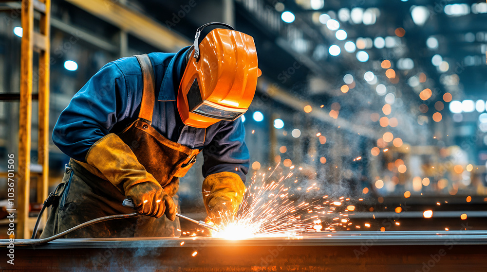 welder at work welder at work
