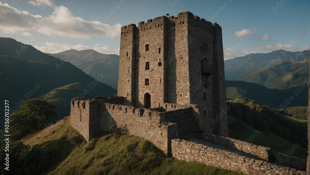 The archer tower stands as a symbol of unity and strength for all The archer tower stands as a symbol of unity and strength for all