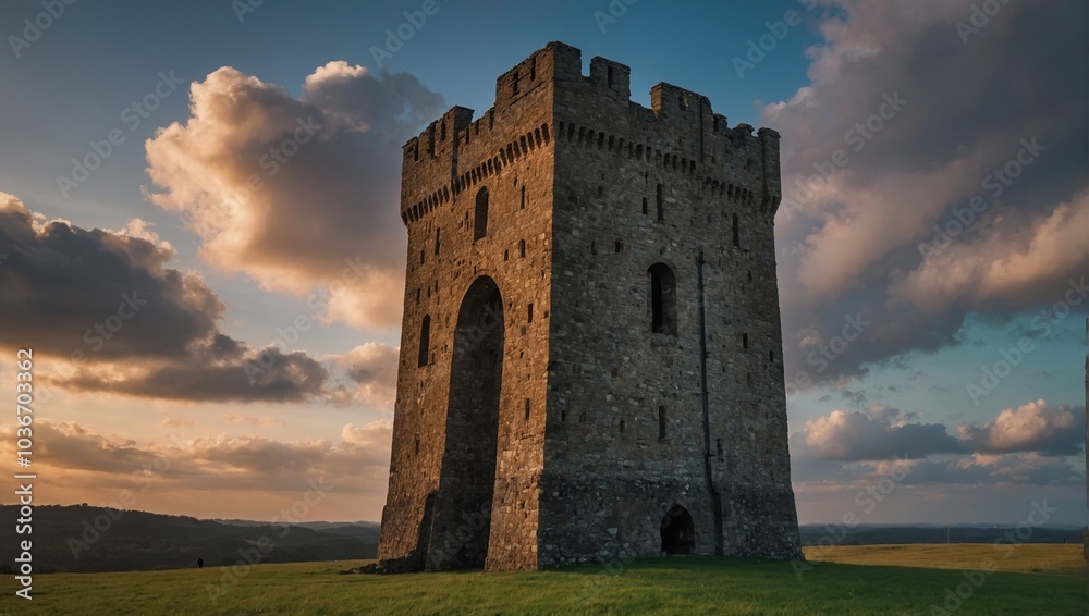 The archer tower stands as a tribute to local craftsmanship and skill The archer tower stands as a tribute to local craftsmanship and skill