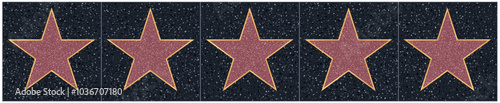 five hollywood stars