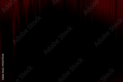 Bild auf Leinwand black and red texture background. horror theme and frighten
