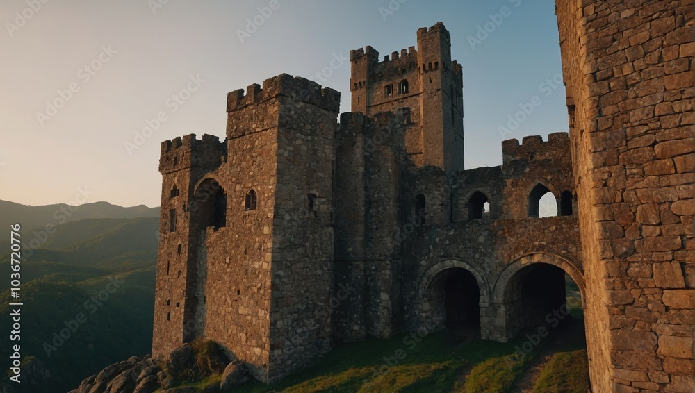 The archer tower symbolizes hope for future generations standing strong through the ages The archer tower symbolizes hope for future generations standing strong through the ages