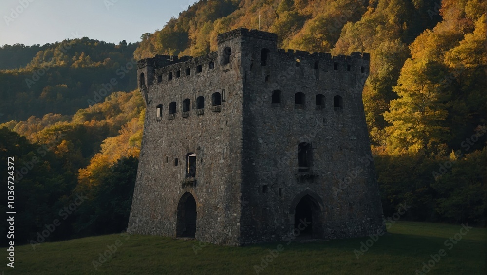 The archer tower tells stories of love and valor, echoing through the ages The archer tower tells stories of love and valor, echoing through the ages