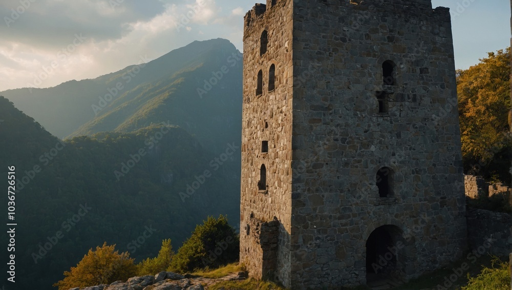 The archer tower whispers stories of bravery and sacrifice echoing through history The archer tower whispers stories of bravery and sacrifice echoing through history