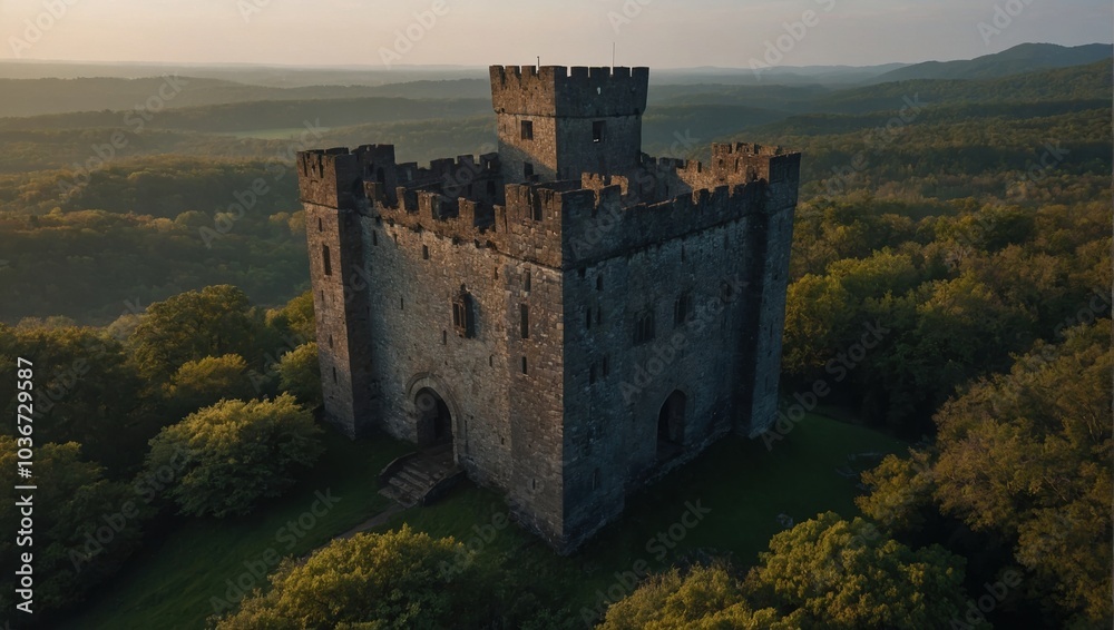 The archer tower's height offers breathtaking vistas The archer tower's height offers breathtaking vistas