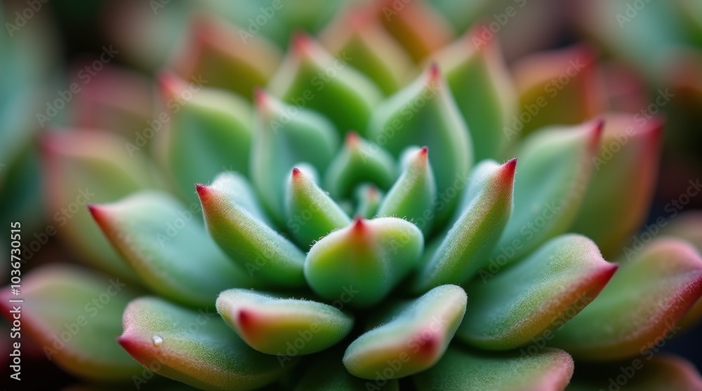 The intricate details of a succulent plant, focusing on the vibrant colors and unique shapes. The intricate details of a succulent plant, focusing on the vibrant colors and unique shapes.