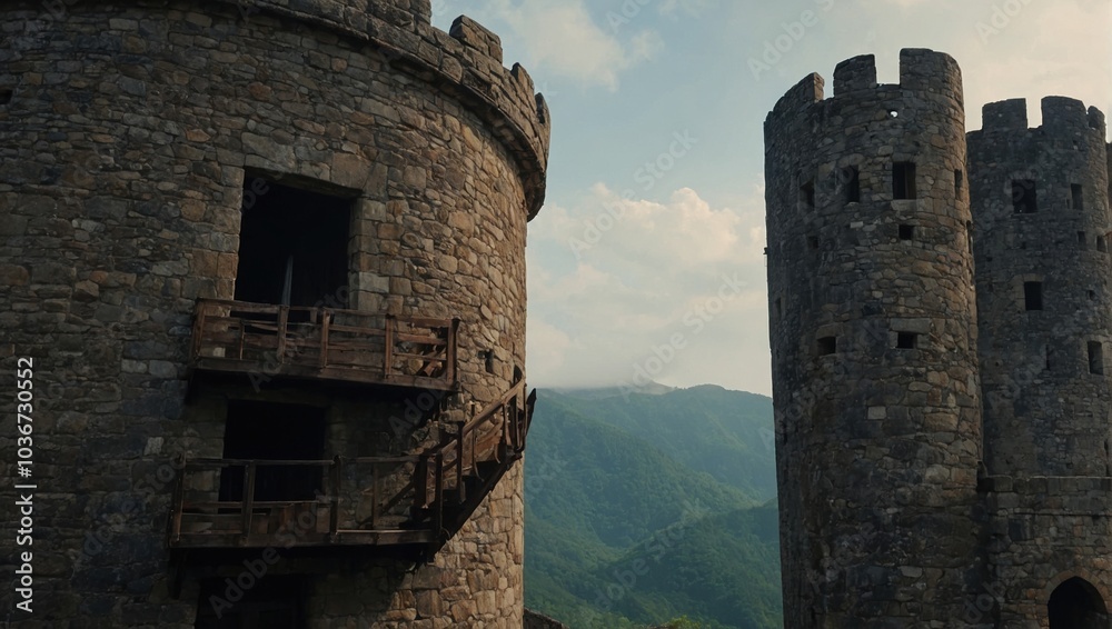 The archer tower's presence inspires local folklore The archer tower's presence inspires local folklore
