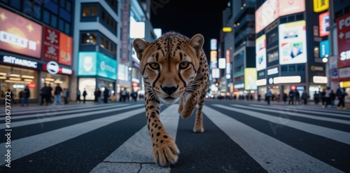 leopard in japan