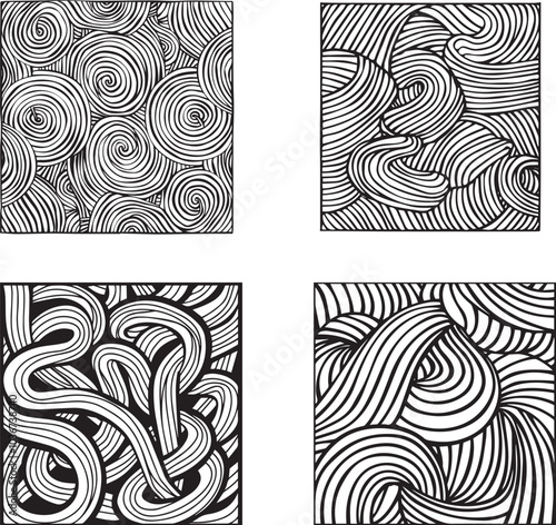 Intricate Abstract Patterns: Engaging Visuals Collection