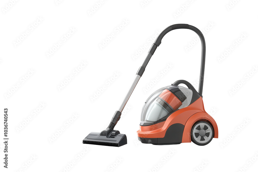 High-Quality Vacuum Cleaner Isolated on Transparent Background for Home Cleaning and Product Promotion High-Quality Vacuum Cleaner Isolated on Transparent Background for Home Cleaning and Product Promotion