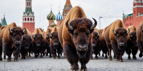 buffalo in Moskau