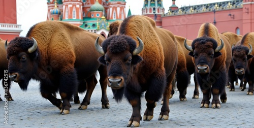 buffalo in Moskau