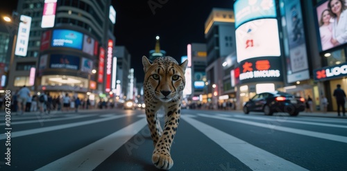 traffic at night