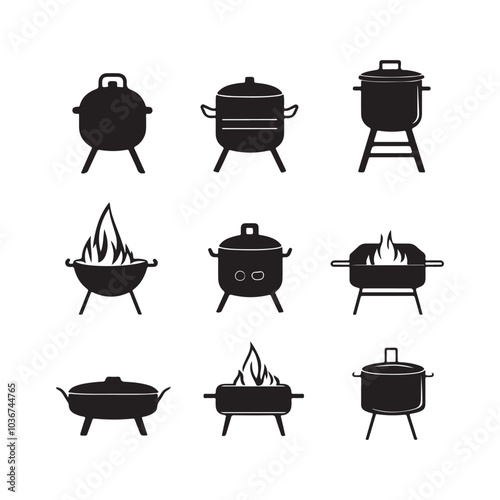 barbecue grill set