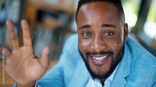 Professional portrait of a woman in an office setting, showcasing a positive mindset for her career in law and business, embodying pride and happiness in her role