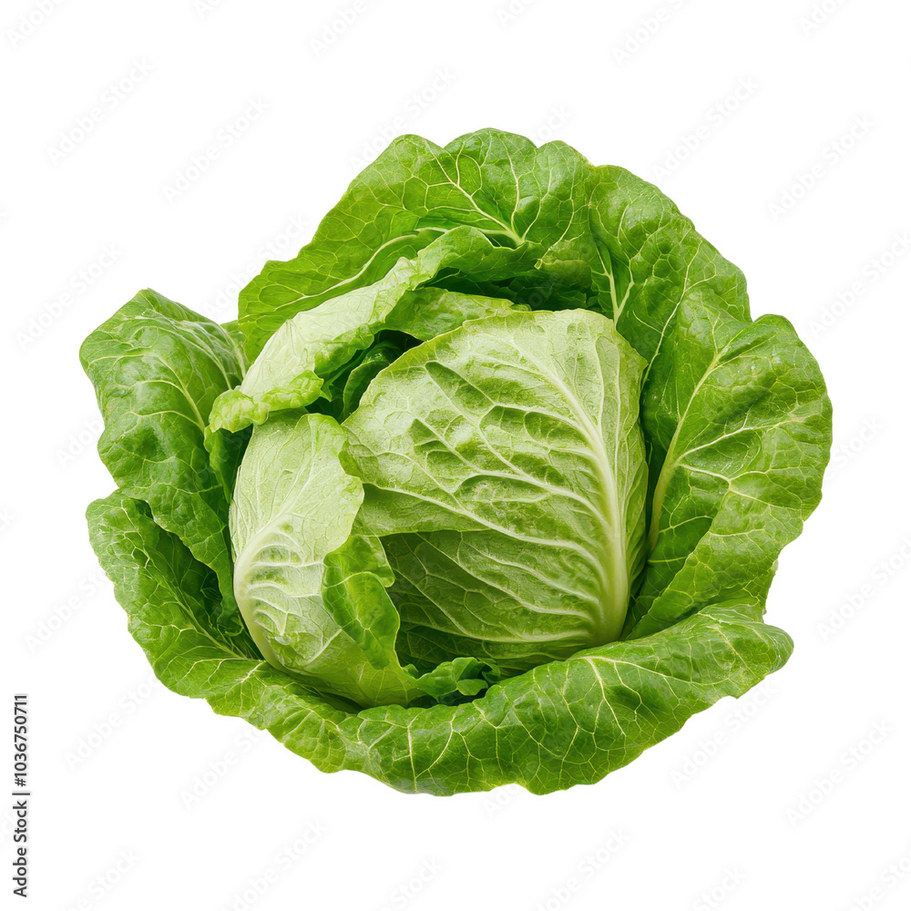 Fresh and vibrant green cabbage with crisp leaves showcased against a black background for culinary inspiration and healthy eating ideas on transparent background Fresh and vibrant green cabbage with crisp leaves showcased against a black background for culinary inspiration and healthy eating ideas on transparent background