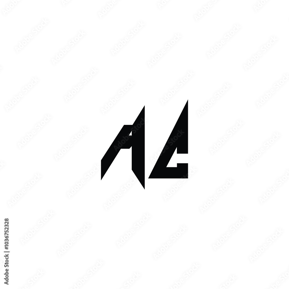 AC monogram logo design letter text name symbol monochrome logotype alphabet character simple logo AC monogram logo design letter text name symbol monochrome logotype alphabet character simple logo