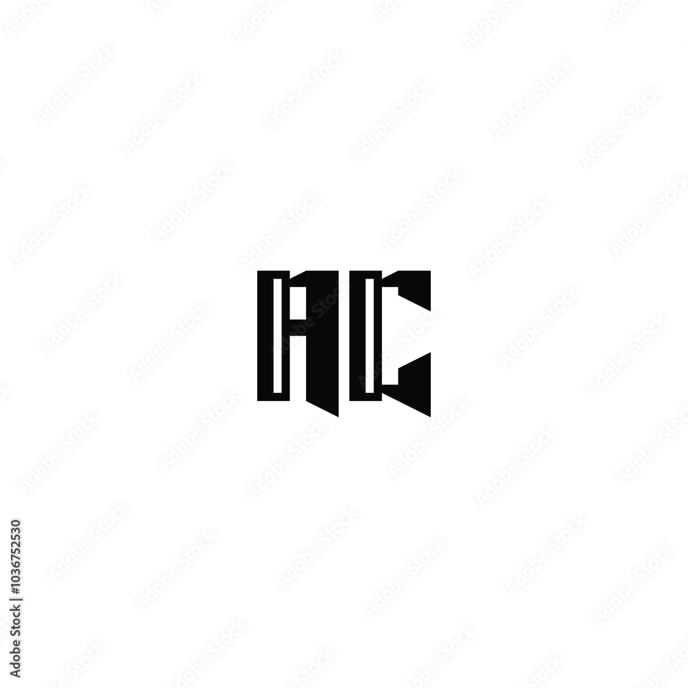 AC monogram logo design letter text name symbol monochrome logotype alphabet character simple logo AC monogram logo design letter text name symbol monochrome logotype alphabet character simple logo