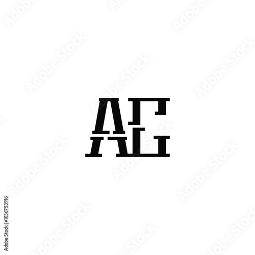 AC monogram logo design letter text name symbol monochrome logotype alphabet character simple logo