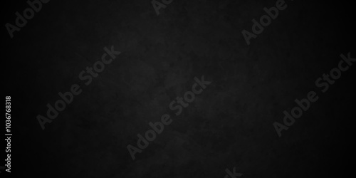 Gray concrete blackboard backdrop wall. Gray dirty concrete background wall grunge cement texture. Dark rock texture black stone macro wall. black vintage backdrop Style background with space.