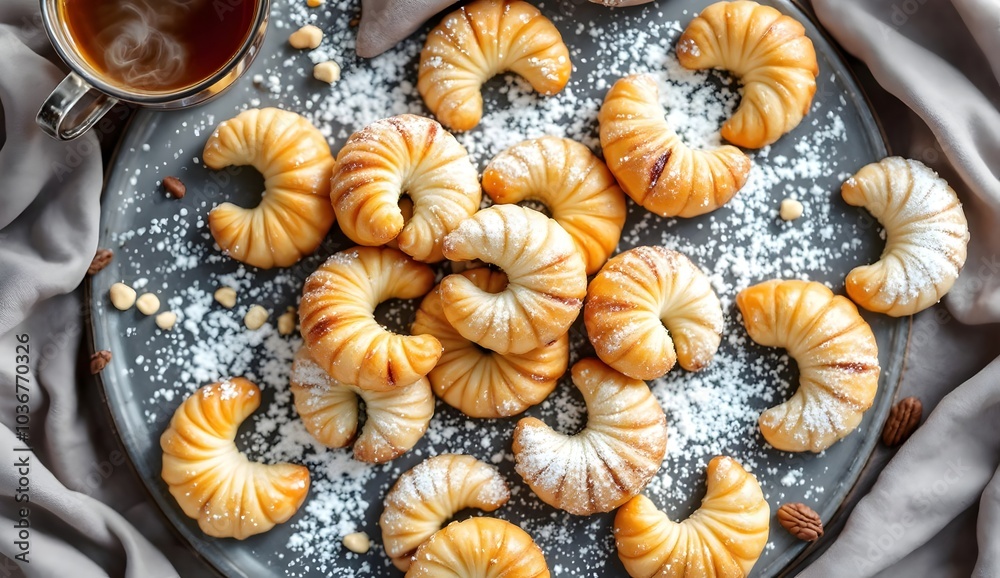 Kiflyky – Crescent-Shaped Ukrainian Pastries (Ukrainian Cuisine) Kiflyky – Crescent-Shaped Ukrainian Pastries (Ukrainian Cuisine)
