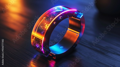 Modern Smartwatch with Flexible Display Design