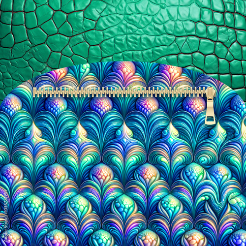 mermaid scales lunch bag sublimation template 