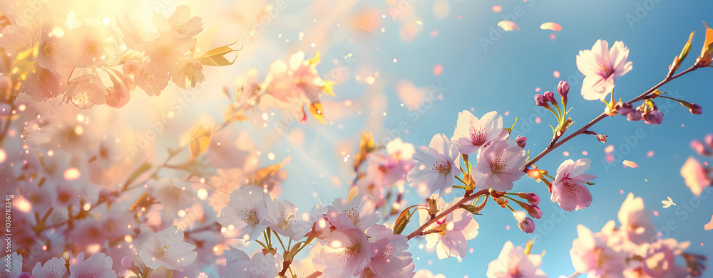 Elegant Pink Sakura Petals Drifting on Peaceful Water
Elegant Pink Sakura Petals Drifting on Peaceful Water