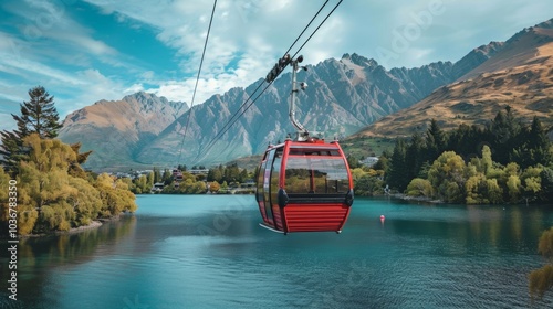 Scenic Gondola Ride Over Queenstown, New Zealand