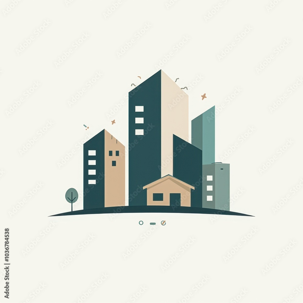 A minimalistic yet impactful icon for a real estate company. Incorporate the silhouette of a house with clean lines and a modern design. A minimalistic yet impactful icon for a real estate company. Incorporate the silhouette of a house with clean lines and a modern design.
