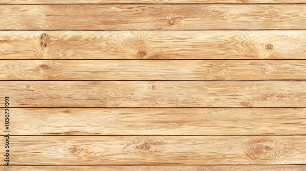 Natural wooden texture background with light brown tones, perfect for design projects, presentations, or as a surface for various applications.