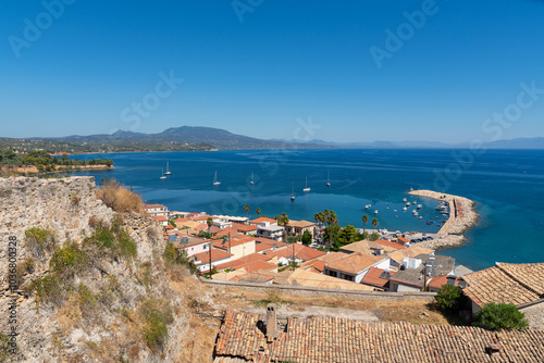 Obraz na płótnie Koroni (Corone) town view in Messenia, Peloponnese, Greece w salonie