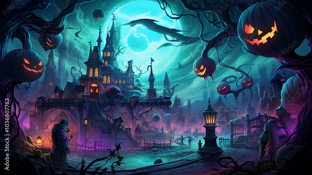 scary halloween background scary halloween background