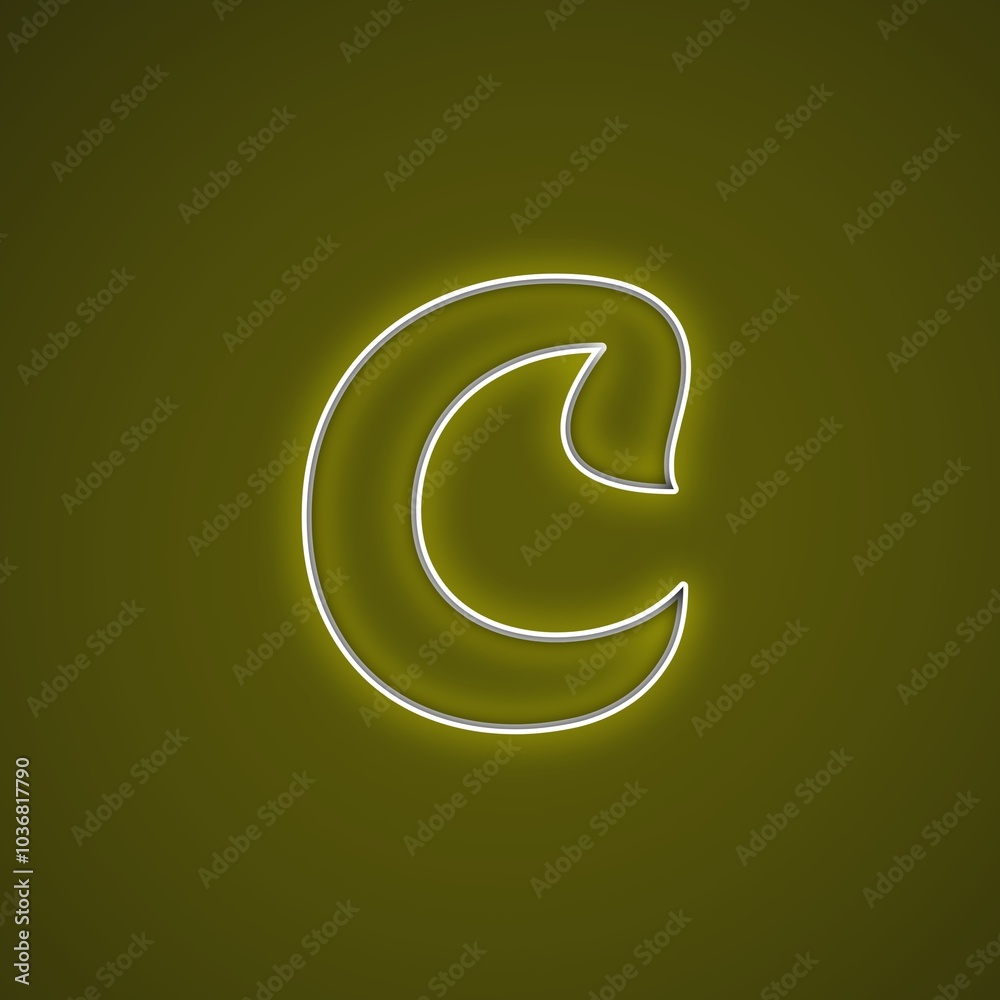 Fototapeta premium Logo and wallpaper design with English letters