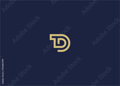 Letter dt logo icon design vector design template inspiration photo